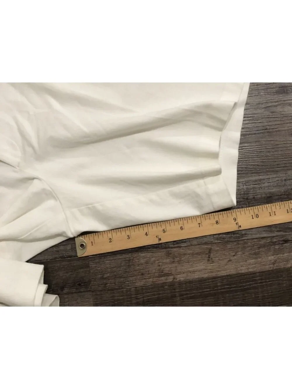 Michael Kors Mens Size 38 White Flat Front Casual Chino Shorts New with $98 Tags